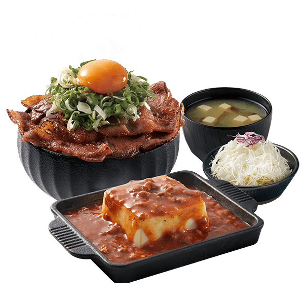 麻婆豆腐鐵板定食