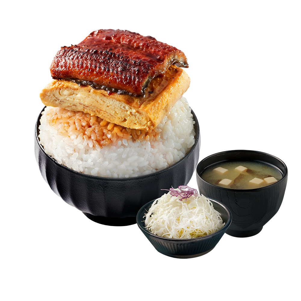 厚玉子燒鰻丼